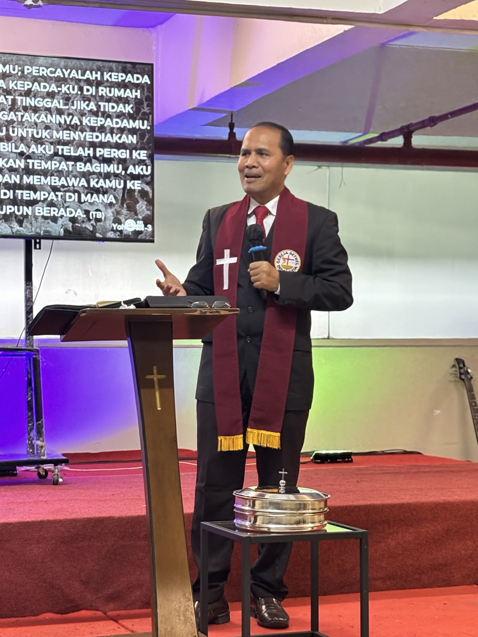 Potret Pdt. Rudi Siregar, S.Th. — Gembala Sidang GBI BKP BCP